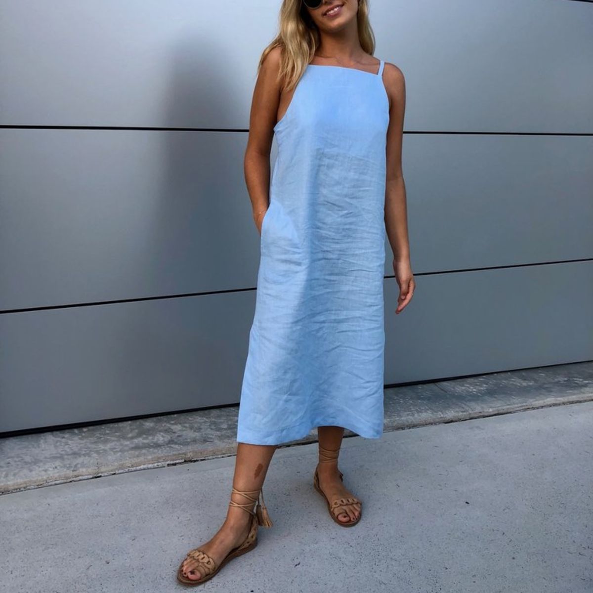 Claudia Dress Pattern – Tessuti Fabrics ...